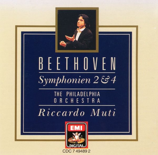 리카르도 무티 - Riccardo Muti - Beethoven Symphonien 2 & 4 [U.K발매]