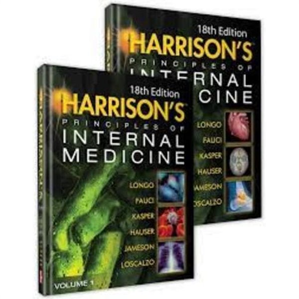 Harrison's PRINCIPLES OF INTERAL MEDICINE 1,2 (전2권) (18th, Hardcover)