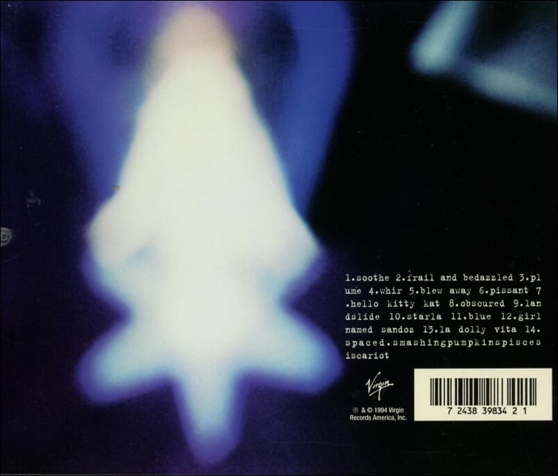 Smashing Pumpkins (스매싱 펌킨스) -  Pisces Iscariot  (US발매)