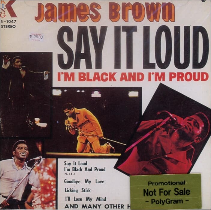 James Brown (제임스 브라운) -  Say It Loud (미개봉)