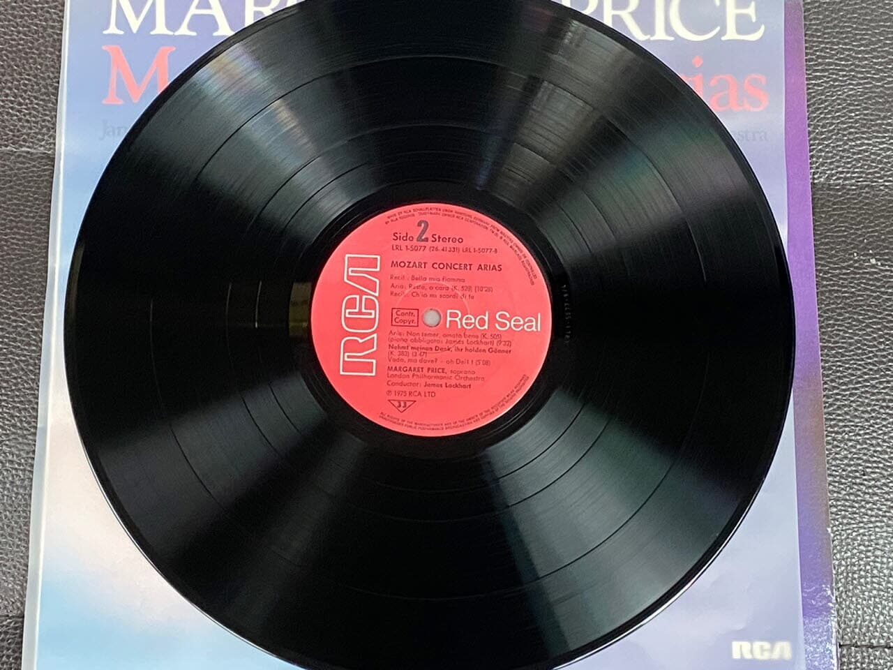 [LP] 마거릿 프라이스 - Margaret Price - Mozart Concert Arias LP [독일반]