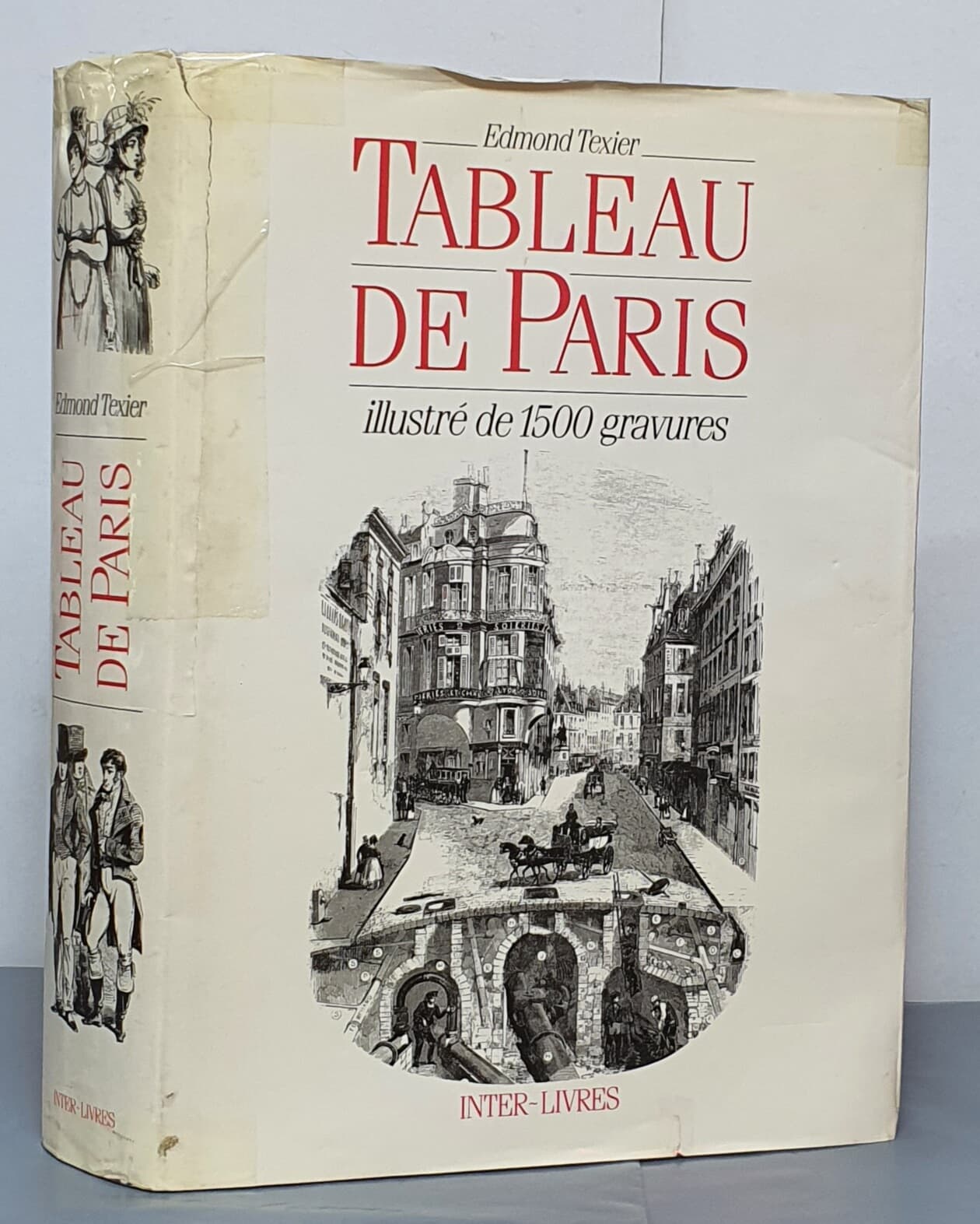Edmond Texier - TABLEAU DE PARIS  -illustre de 1500 gravures