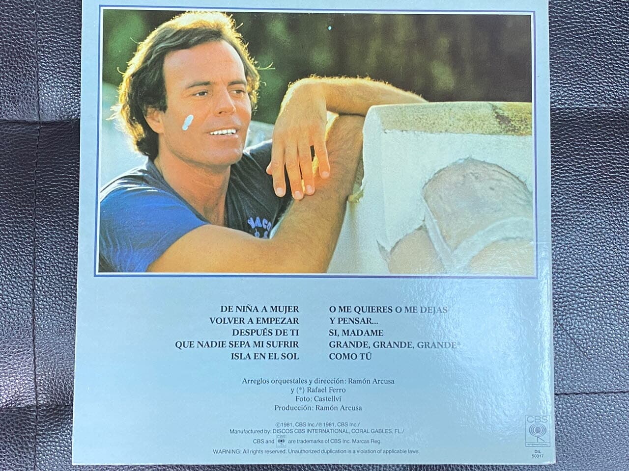 [LP] 훌리오 이글레시아스 - Julio Iglesias - De Nina A Mujer LP [수입반]