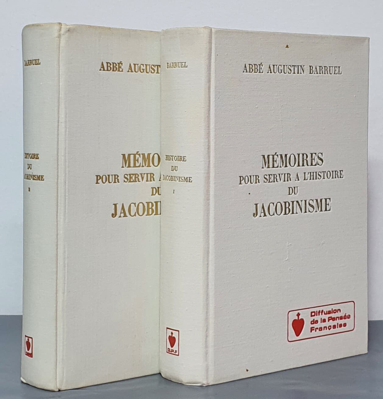 MEMOIRES POUR SERVIR A L‘HISTOIRE DU JACOBINISME Ⅰ,Ⅱ(전2권)-프랑스어