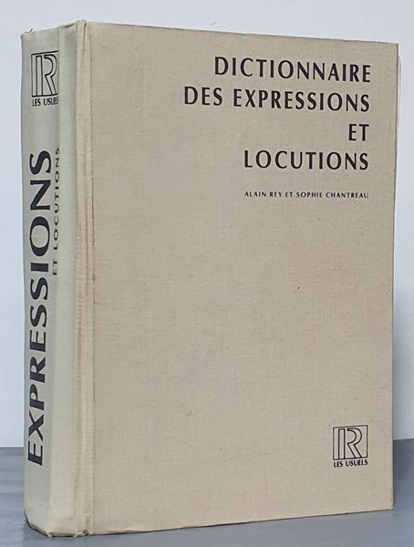 DICTIONNAIRE DES EXPRESSIONS ET LOCUTIONS -2판