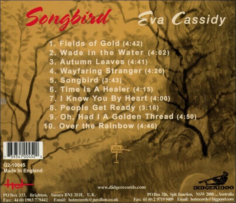 Eva Cassidy (에바 캐시디) - Songbird