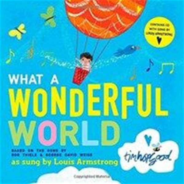 [영어원서 유아] What a Wonderful World Book and CD (Package) (정말 멋진 세상) [양장]