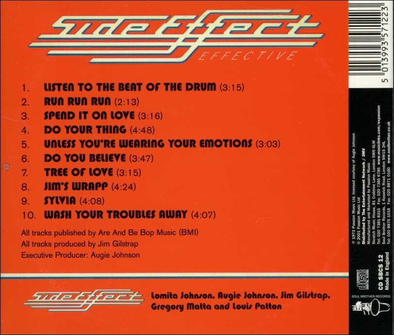 Side Effect - Effective(UK발매)