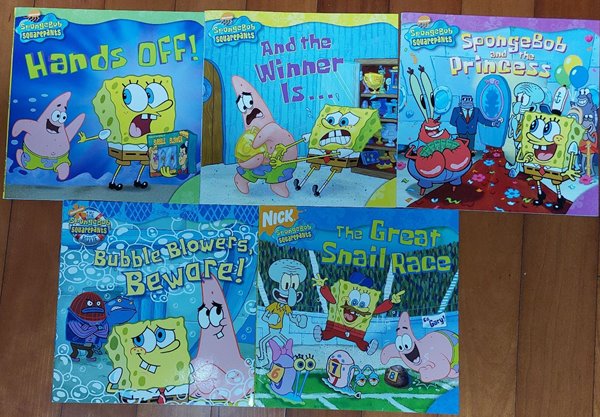 Spongebob&#39;s Box of Books