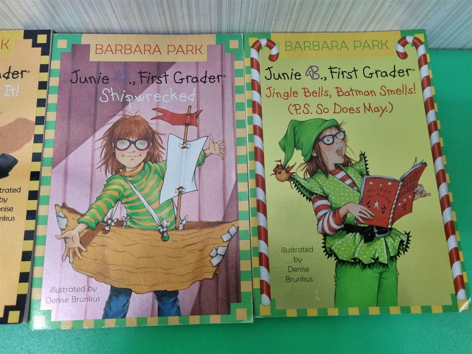 Junie B.,First Grader 시리즈 4권 - Junie B. Jones 챕터북 #22.23.24.25 -- 상세사진 올림
