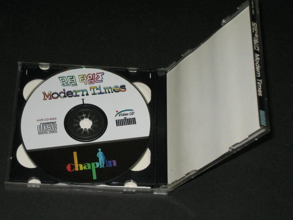 Modern Times 모던타임즈 VCD 고전영화 / 휴먼컴퓨터
