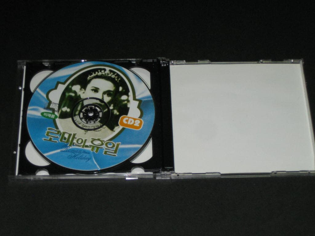 Roman Holiday 로마의 휴일 VCD ,,,2CD 비매품