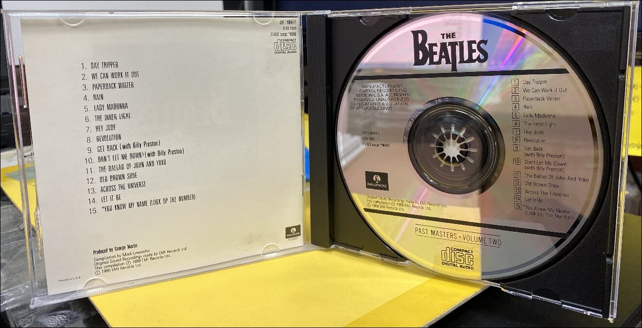 The Beatles (비틀즈) - Past Masters , Volume Two (US발매)