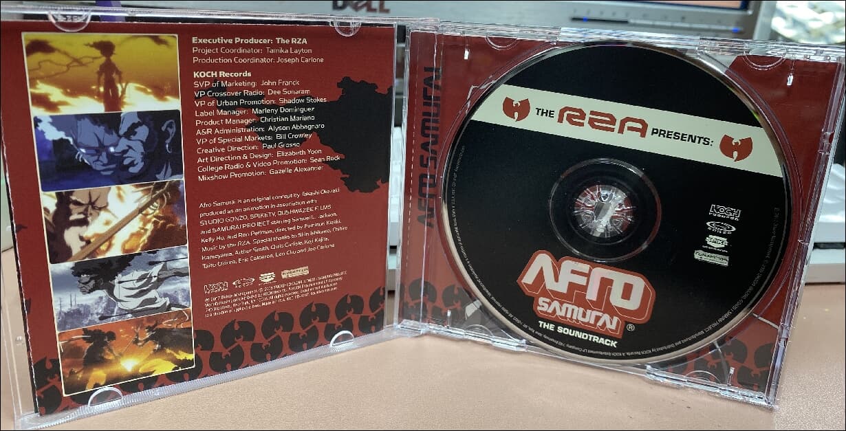 The RZA  (르자) - Presents: Afro Samurai  - OST(US발매)
