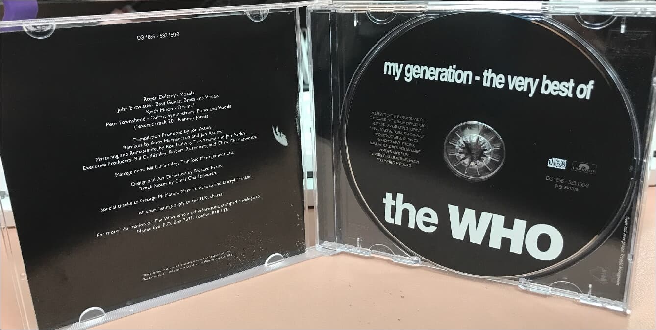 The Who (후)  -  My Generation , The Very Best Of The Who
