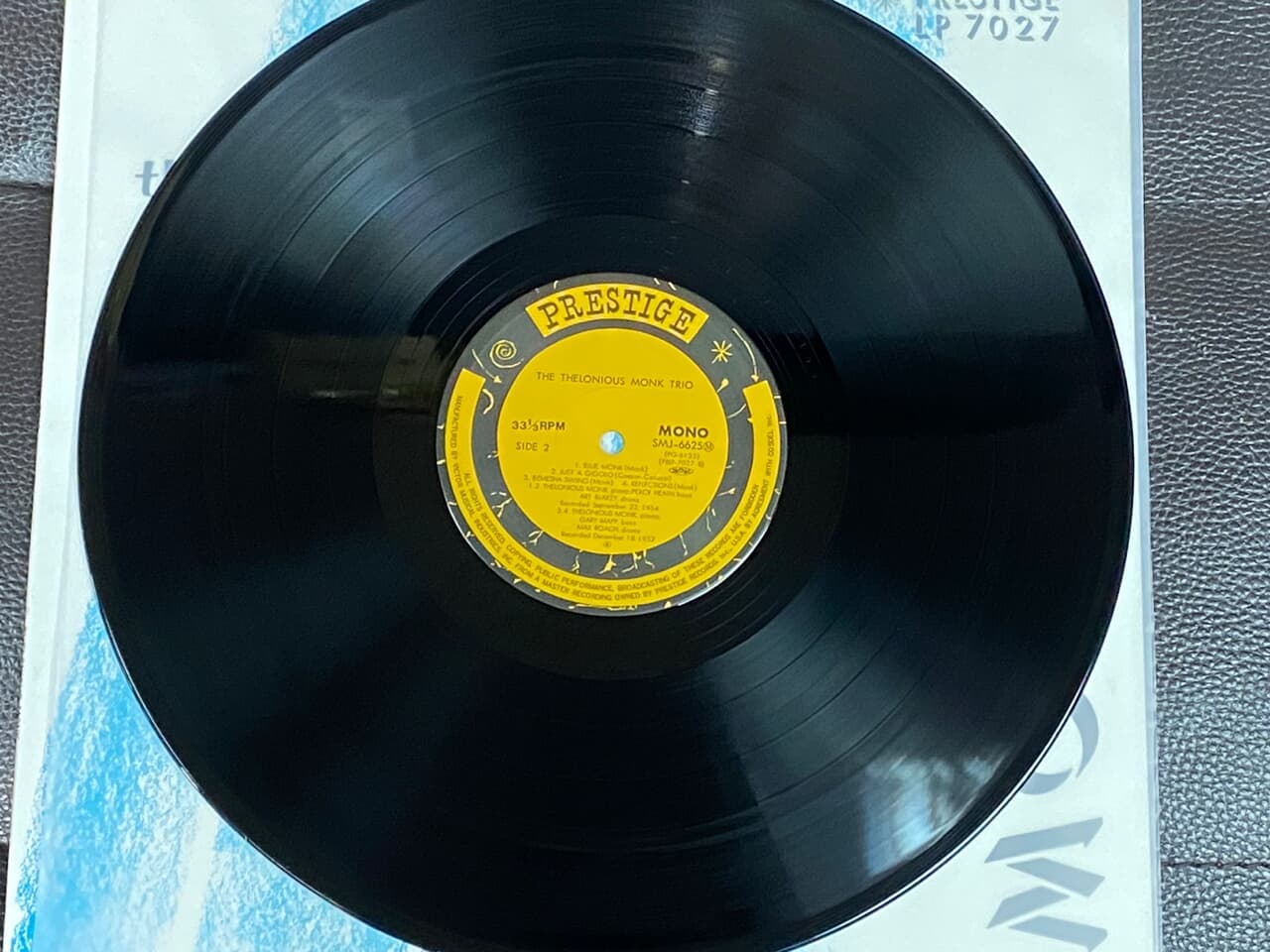 [LP] 몽크 - Thelonious Monk - Thelonious Monk LP [1979] [일본반]