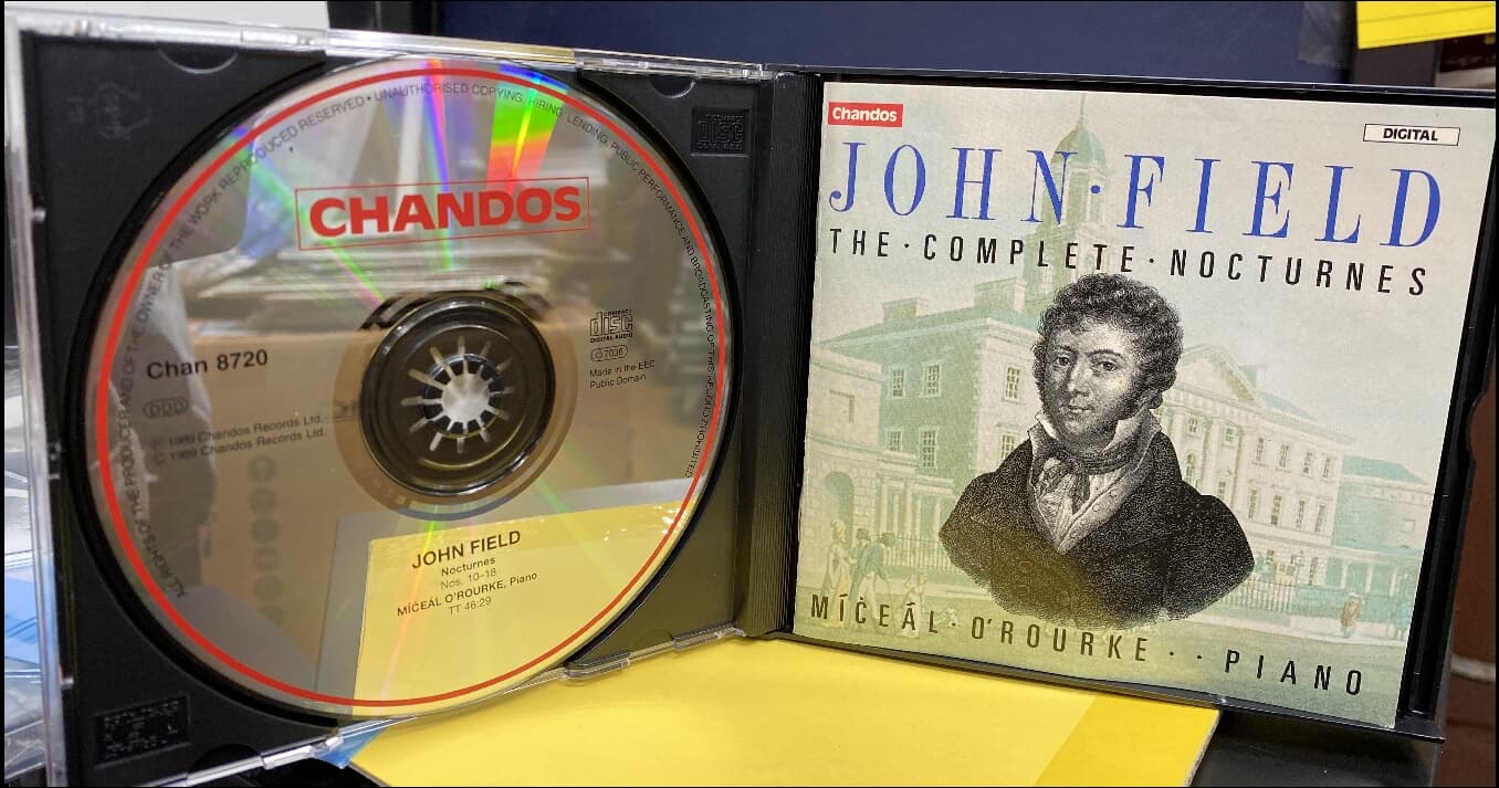 필드 (John Field) (작곡가),오루크 (Miceal O'Rourke) -  The Complete Nocturnes (2cd)(독일발매)