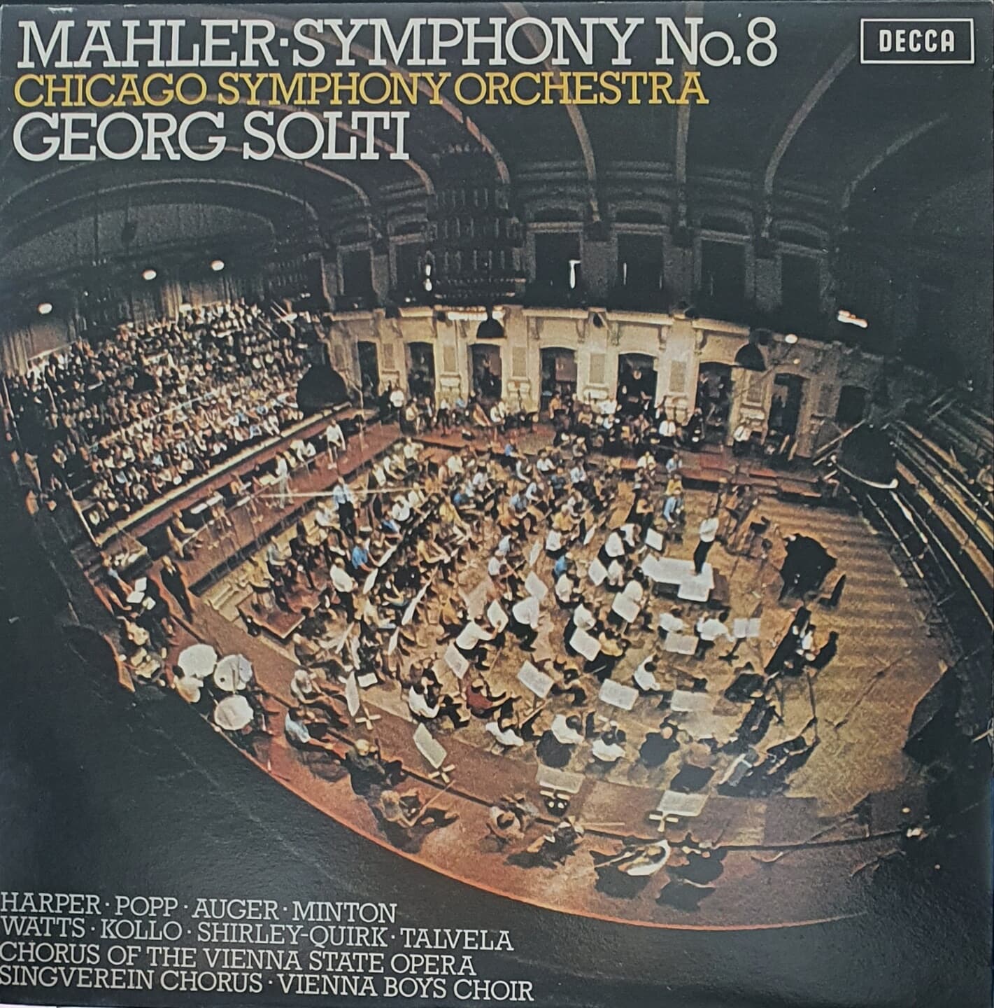 [2LP] Georg Solti 말러: 교향곡 8번 `천인교향곡` (Mahler: Symphony No.8) 