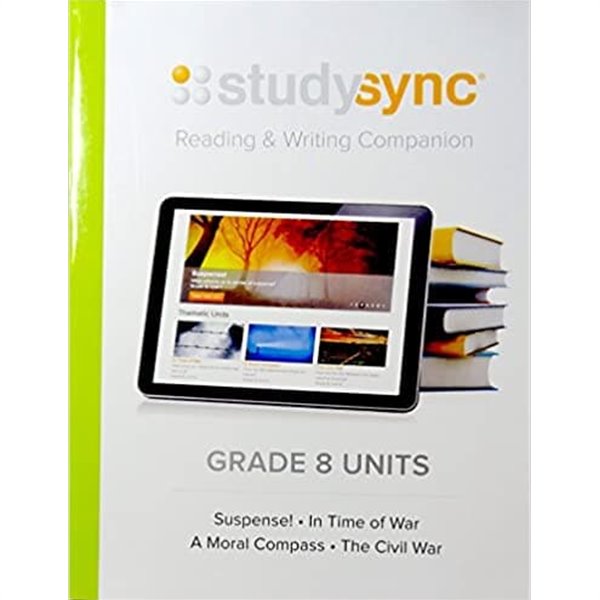 [중고샵] StudySync GRADE 8 UNITS Reading & Writing Companion 예스24