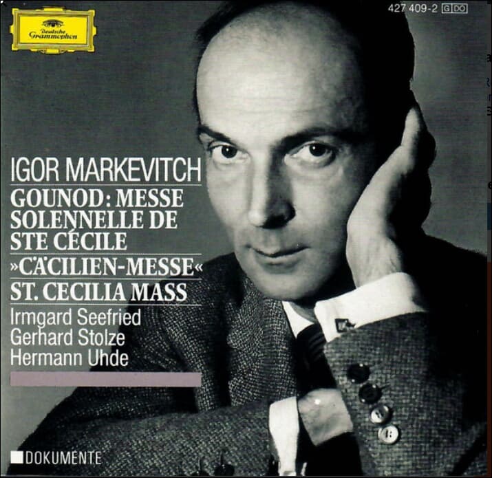 Charles Gounod (샤를 구노): Messe Solennelle De Ste Cecile (성 세실리아 미사) - 마르케비치 (Igor Markevitch)(독일발매)