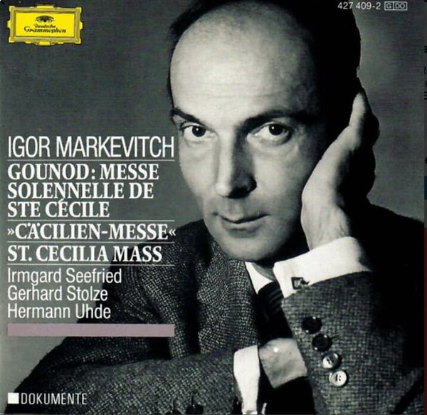 Charles Gounod (샤를 구노): Messe Solennelle De Ste Cecile (성 세실리아 미사) - 마르케비치 (Igor Markevitch)(독일발매)