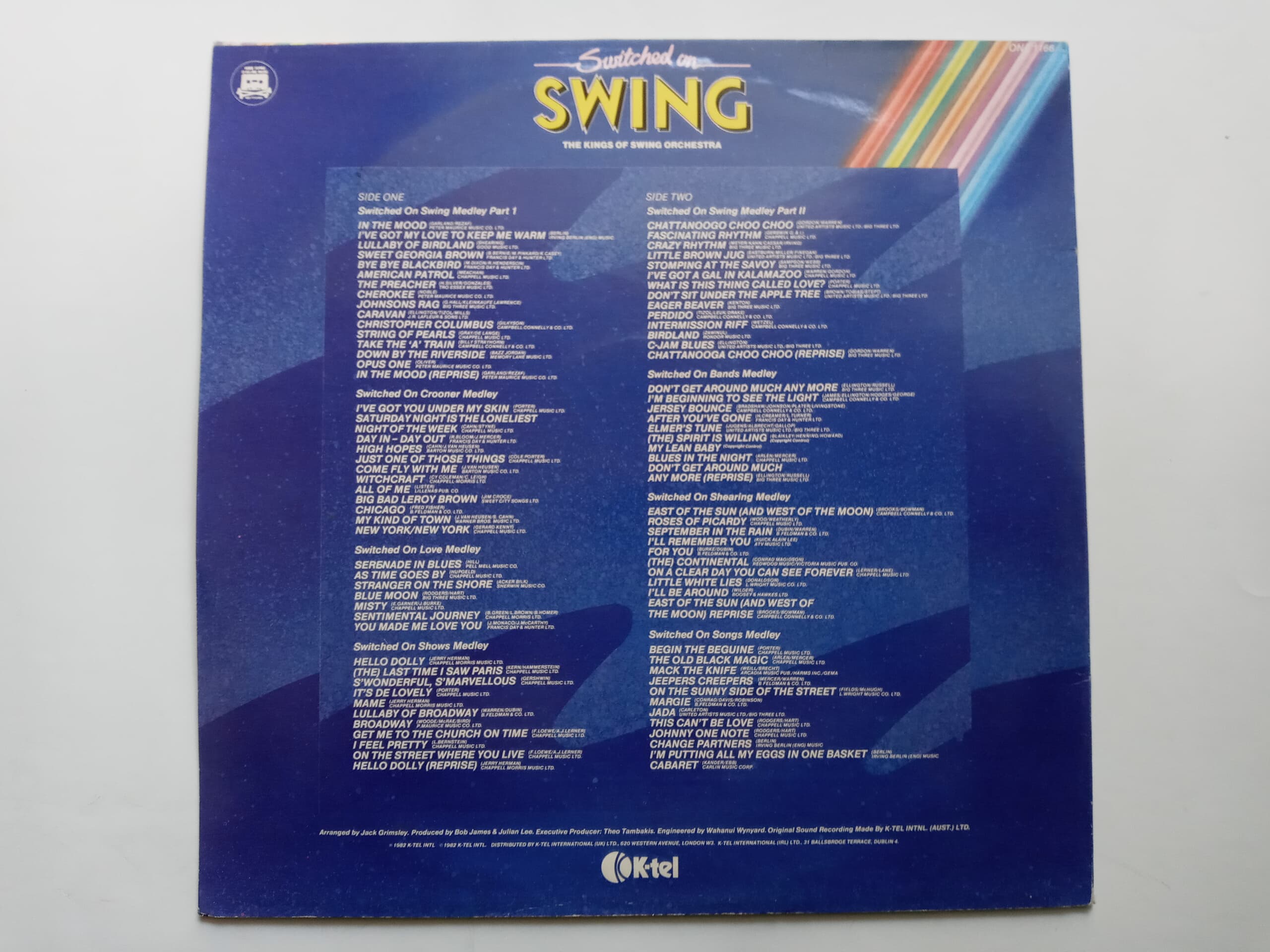 LP(수입) The Kings Of Swing Orchestra: Switched On Swing