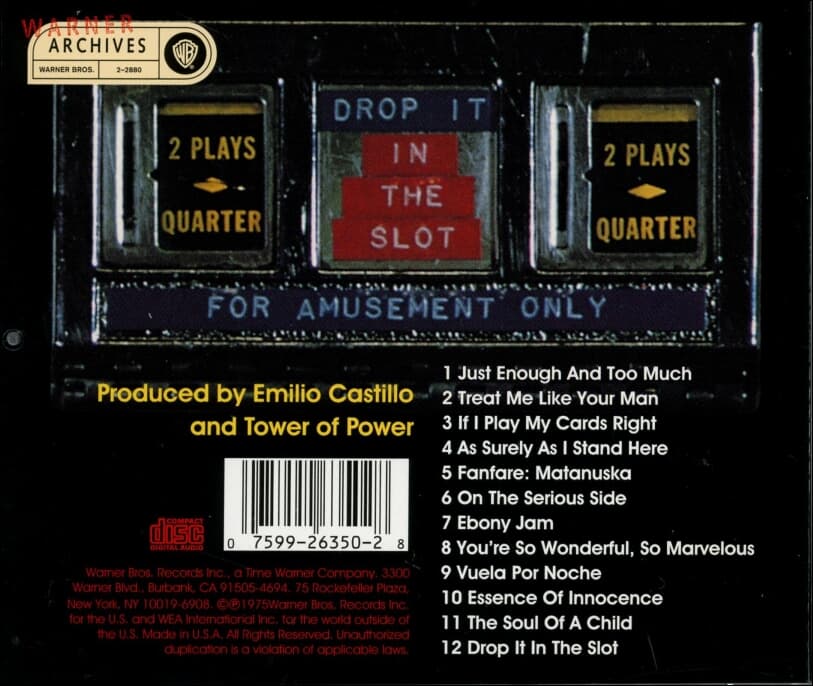 Tower Of Power(타워 오브 파워) -  In The Slot