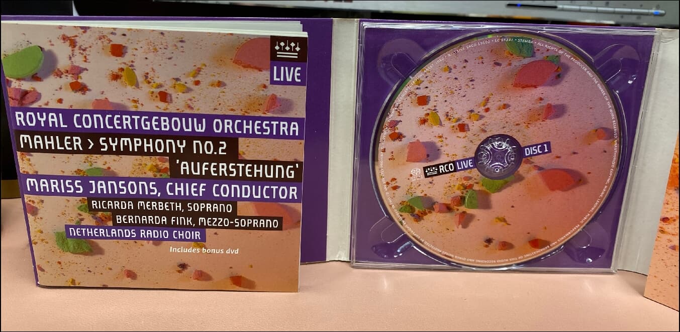 Mahler: Symphony No. 2 'Resurrection" 부활 (길버트 카플란 버전) - (2SACD)+ DVD) (네덜란드 발매) 