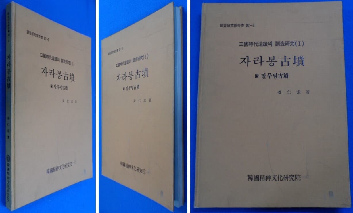 자라봉 고분(삼국시대유적의조사연구 1)  附: 말무덤 고분  (조사연구보고서 92-3)