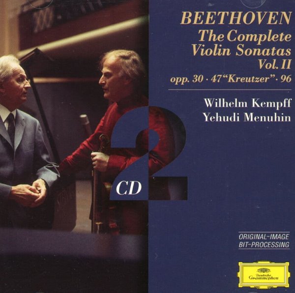 빌헬름 캠프,예후디 메뉴인 - Wilhelm Kempff,Yehudi Menuhin - The Complete Violin Sonatas Vol.II Opp.30,47 Kreutzer 2Cds [독일발매]