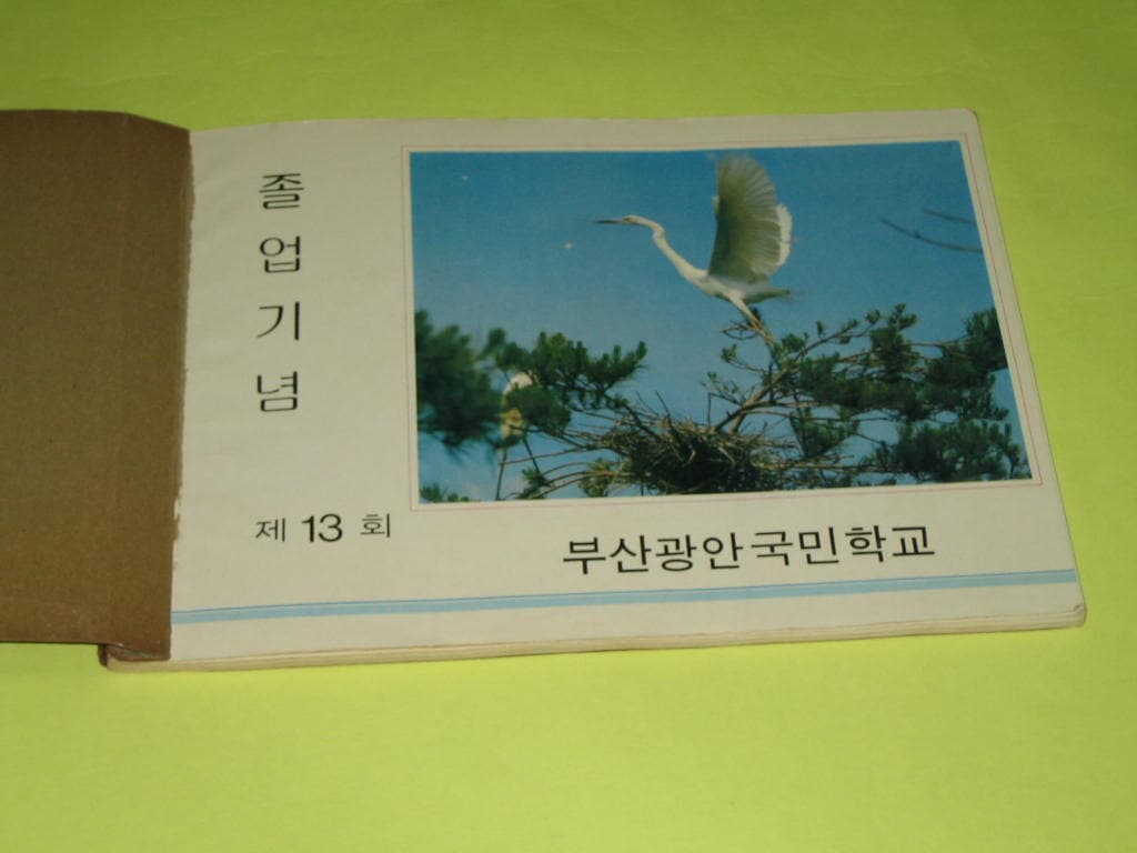 광안국민학교 제13회 1983년 졸업앨범,부산 광안초등학교 졸업기념