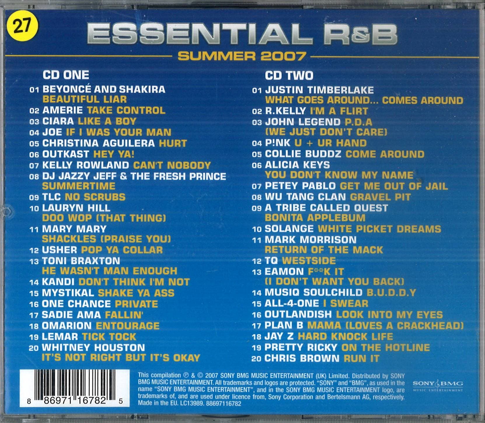 Essential R&B : Summer 2007