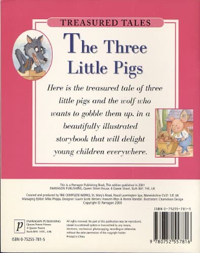 Treasured Tales: The Three Little Pigs