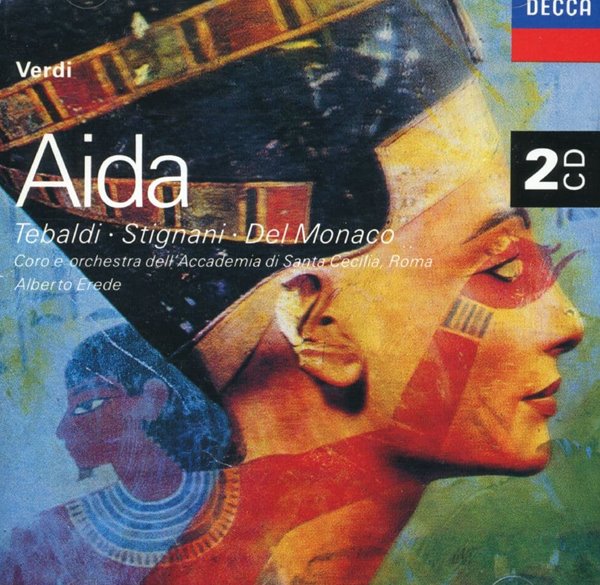 알베르토 에레데 - Alberto Erede - Verdi Aida Tebaldi,Stignani,Del Monaco 2Cds 