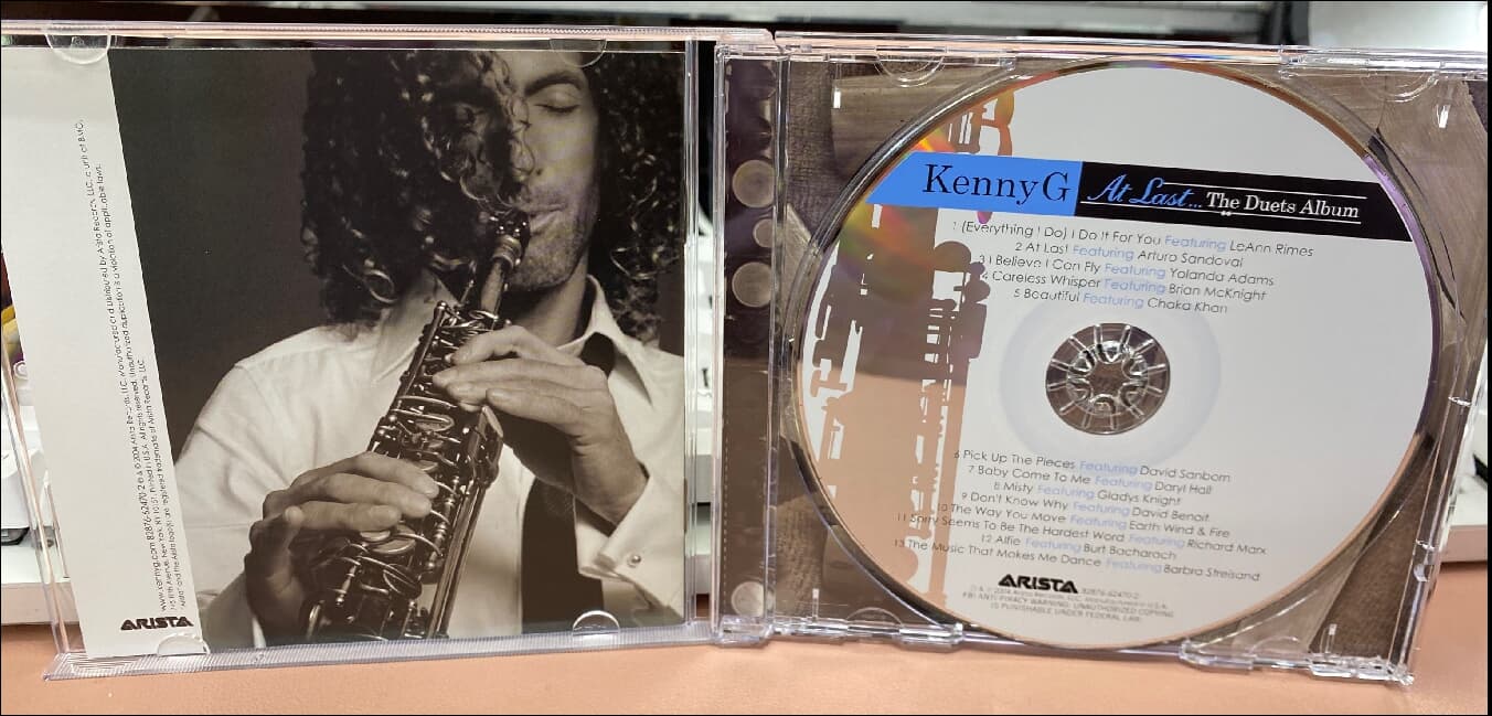 Kenny G (케니 지)  - At Last...The Duets Album (US발매)