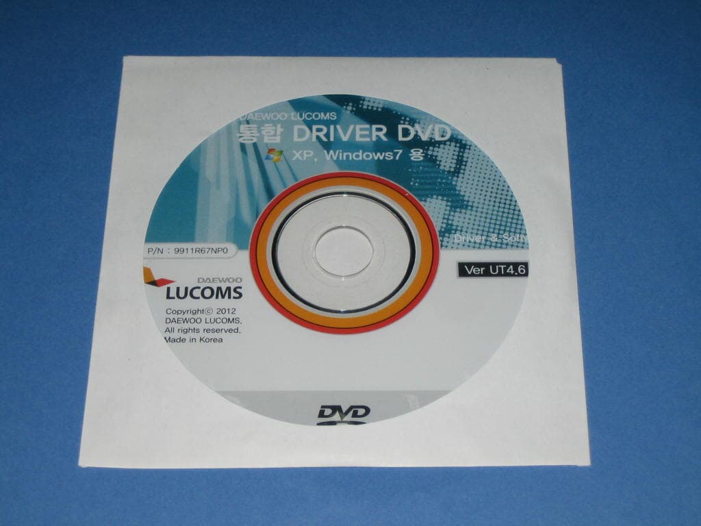 대우로컴즈 DAEWOO LUCOMS 통합 DRIVER DVD 알CD