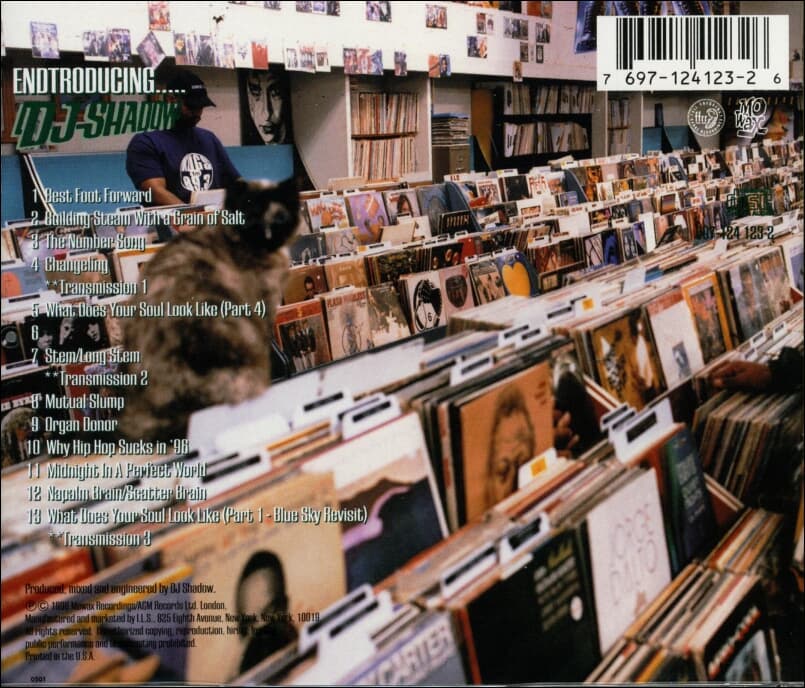 DJ Shadow  (디제이 섀도우) - Endtroducing.....  (US발매)