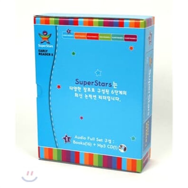 SuperStars Early Reader 1단계 14종 (Book+CD)
