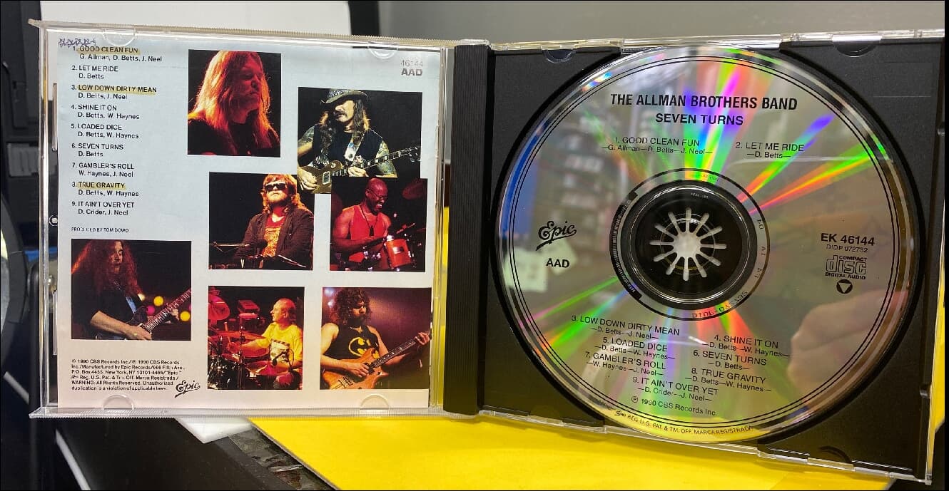The Allman Brothers Band (올맨 브라더스 밴드) - Seven Turns(US발매)