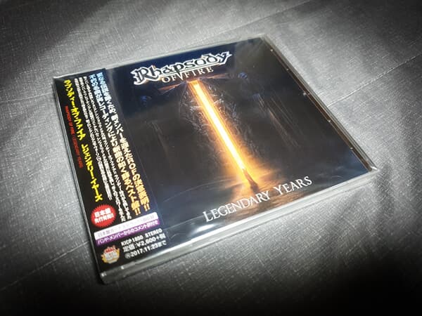 Rhapsody of Fire - Legendary Years [일본반/미개봉신품]