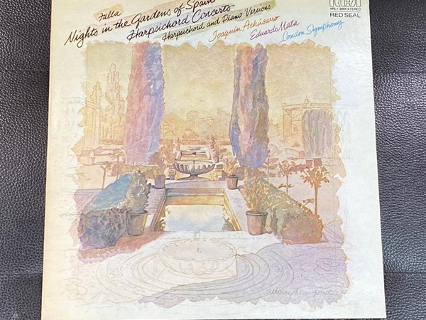 [LP] 호아킨 아추카로 - Joaquin Achucarro - Falla Nights In The Gardens Of Spain LP [서울-라이센스반]