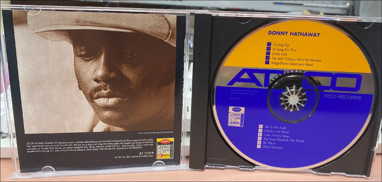 Donny Hathaway (도니 헤더웨이) -  Donny Hathaway  (US발매)