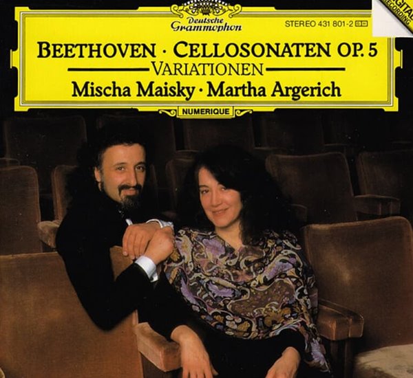 Beethoven : 첼로 소나타 작품 5의 2 - 마이스키 (Mischa Maisky), 아르헤리치 (Martha Argerich)