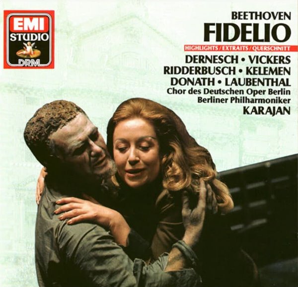 Beethoven : Fidelio Highlights (피델리오 하일라이트) - Helga Dernesch , Jon Vickers(독일발매)
