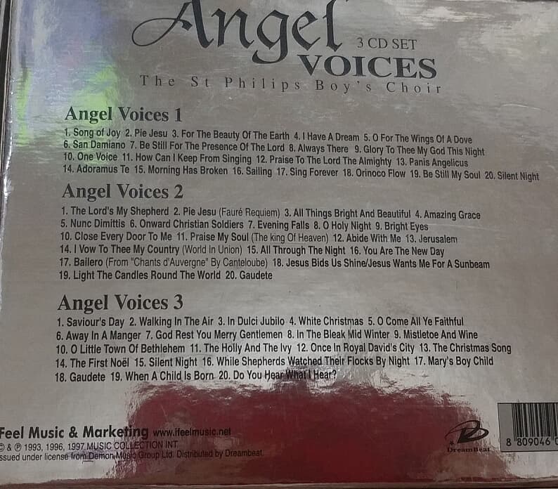 St Philips Boy's Choir - Angel Voices 1,2,3 Set (3CD BOX SET/미개봉/fmc0012)