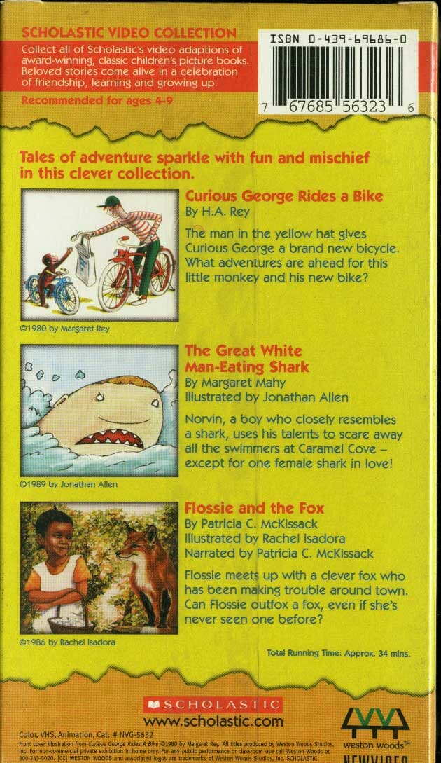 Curious George Rides a Bike... and More Tales of Mischief (Scholastic Video Collection) [VHS]