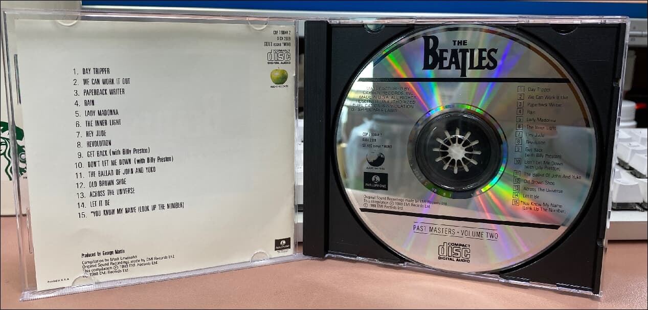 The Beatles(비틀즈) - Past Masters , Volume Two (US발매)