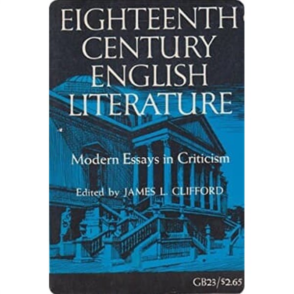 eighteenth century english literature