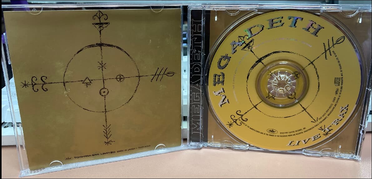 Megadeth (메가데스) - Live Trax(일본발매) (HDCD)
