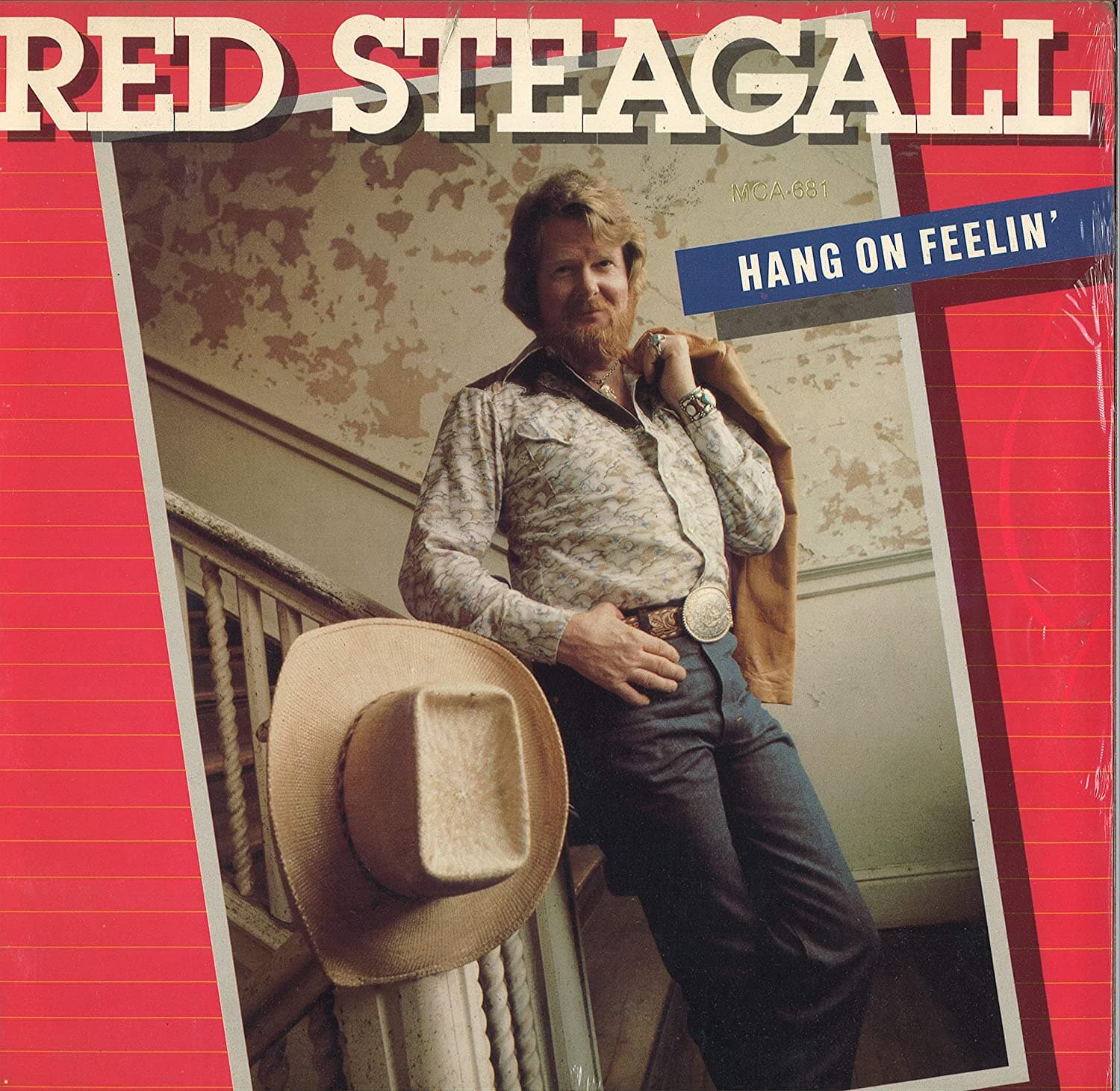 [수입][LP] Red Steagall - Hang On Feelin‘